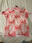 Yatta Golf Women   s Polo Sakura Tie Dye Xl Nwt