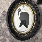 Lot Of 4 Vintage Disney World Silhouettes - Parents  Twin Girls   Boy