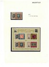 Mauritius Collection Over 50 11   On 6 Pages   Ss  Cat  39     Used  Lot 303-21