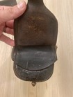 Original Us Civil War Leather Cap Box 1863 Dated Longley   Co