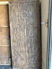 Vintage Carved Tree Of Life Barn Door Resort Wall Decor Sliding Door 84x36