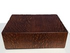 Vintage Two Drawer Oak Index Card File Cabinet