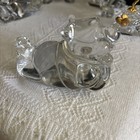 Lenox Retired Disney Crystal Winnie The Pooh Friends Set Of 5  24k Gold Accents