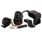 1pcs Qc3 0 Pd Motorcycle Handlebar Dual Usb Charger Socket Outlet Adapter
