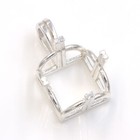 Square Regalle Style Pre-notched Pendant Mounting