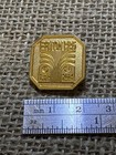 Vintage Defunct Eaton Department Store 125 Years Gold Tone Lapel Pin   read
