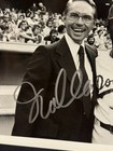 Fred Claire Dodgers Gm   Manny Mota Signed Vintage Glossy 8x10 Photo Bas Coa