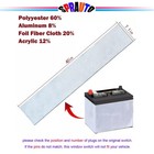 Universal Car Battery Heat Shield Insulation 4wd 4x4 Truck   Acid Proof Mat Wrap