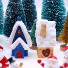 Dollhouse Miniatures Lot 1 12 Scale Christmas Decoration Santa Claus House Pine