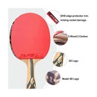 Dhs 7002 Professional Ping Pong Paddles Carbon Fiber Table Tennis Rackets Wit   