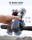 Motorcycle Phone Mount 1s Auto Lock 100mph Military Anti-shake Bike Phone Holder