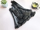 1000 Pcs Black Cable Zip Ties Assorted Sizes 4 6 8 10 12 Inch Heavy Duty Plastic