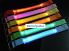 Arm ankle Band Bracelet Rechargeable Led Glow Light Safety For Running Cycling