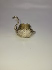Antique 800 Silver Swan Salt Cellar Handcrafted German European Hallmarked 43g