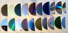 20 Pc Lot Half Moon Genuine Silicon Semiconductor Large 300mm Wafer Slices