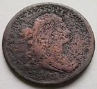 180x Draped Bust Half Cent 1 200 Copper Coin Fair Details Corroded