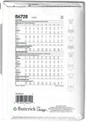 Butterick B6728 Easy Sewing Patter Misses Dress Two Variations 2 Lengths 6-14