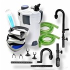 Sunsun Hw303b 4-stage Aquarium External Canister Filter W 9w Uv Sterilizer 370g