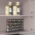Spice Rack Organizer With 36 Empty Square Spice Jars  396 Spice Labels