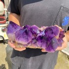 6lb Natural Amethyst Geode Quartz Cluster Crystal Specimen Healing