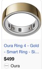 Original Oem Oura Ring Gen 4 Size 9 Gold Opened Box Condition No Box Read    