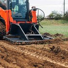 Titan Attachments 72  Skid Steer Land Plane With Hydraulic Shanks   Comb  Ssqa