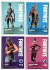 2019 Panini Fortnite Usa Print  4  Card Rare Outfit Lot Skull   Free Shipping