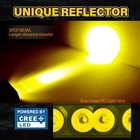 2x 8  60w Flush Mount Cree Led Light Bar Spot Pods Driving Reverse Offroad 3000k