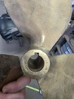Antique Federal Brass 3 Blade Boat Propeller Lot Of 3
