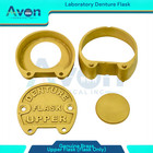 Upper Denture Flask Dental Ejector Type Lab Flask Original Brass Professional