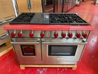 48    Wolf Gas Range Gr486g  used Showroom 2026 Model 