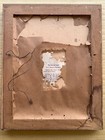 Orig Vintage Framed Print Sacred Heart Of Jesus - C Bosseron Chambers - Catholic