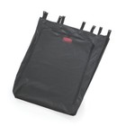 Rubbermaid Commercial Laundry Bag  Black  Laundry Bag For Medical Waste  Durable