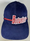Rare Vintage Budweiser King Of Beers Hat Beer Navy Blue Snapback Cap Drink