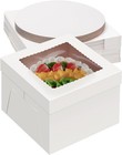 20 Pack 12x12x6 Cake Boxes With Boards 10 Pcs Cake Boxes 10 Pcs Cake Boards July