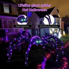 Halloween Decorations Outside Giant Spider - Hoyechi Outdoor Black