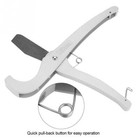 Ratchet Action 50mm Plastic Pipe Cutter Plumbing Tool Pvc Water Tube Hose Sa-550
