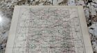Authentic 1864 Johnson Johnson s Colored Map Indiana  10 1 2  X 12 3 4  
