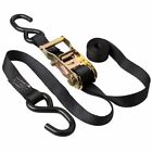 1  X 6  Heavy-duty Ratchet Strap Tie Down Kit - 8 Pack