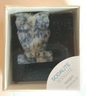 Ganz Miniature Spirit Animal  insight  Carved Gemstone Owl Sodalite 1 3 4 