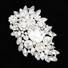 Jewelry Vintage Brooch Pin Rhinestone Crystal Large Flower Brooch Pendant Gift