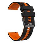 Durable Soft Silicone Replacement Bands Fr Samsung Galaxy Watch 4 5 6 fe 40 44mm