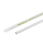 Karat Earth 9  Giant Paper Straw  7mm  Wrapped - White - 1 200 Ct  Ke-c9340w