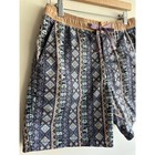 Critical Slide Tcss Mens Shorts Size 30 Tribal Geometric Drawstring Beach