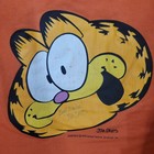 Vintage 1978 Garfield Orange Graphic Print Tee Men s L Signed signed Photo