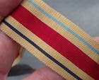 40 Inch Length Of Unused Silk Ww2 The Africa Star Medal Ribbon From An Old Roll