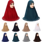 Headscarf Hijab Women Muslim Head Cover Islamic Turban Instant Nikab Arab Shawl