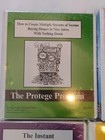 New Sealed The Protege Program Real Estate Course  Binders 1-5   Audio Workshops