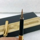 Vintage Parker 180 Fountain Pen Gold Plated Body And Cap Gt Engraved Vp903