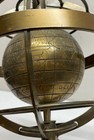 Natical Solid Mcm Brass Globe Armillary Sphere Vintage Nautical Astrolabe